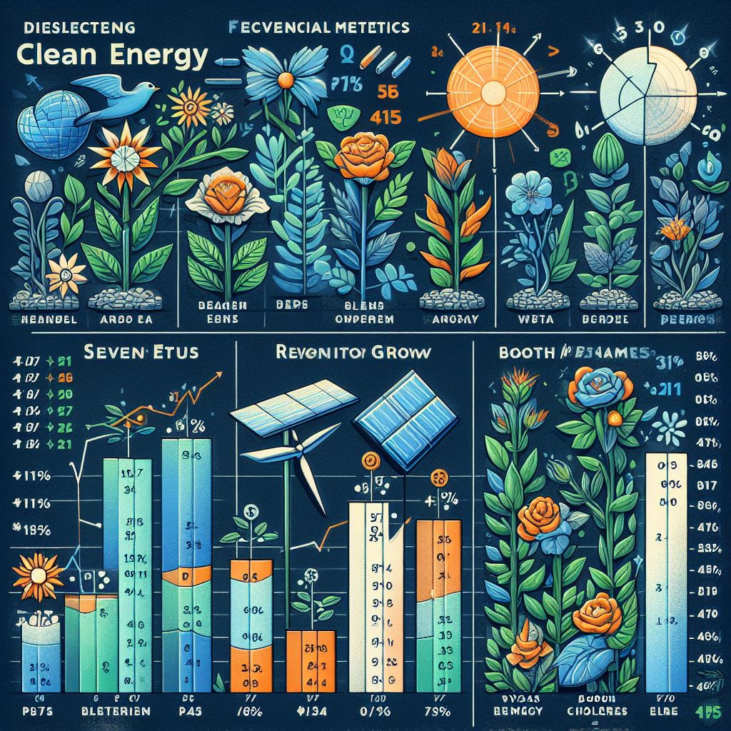 Financial Metrics Snapshot: A Comparative Analysis of Top Clean Energy Stocks.