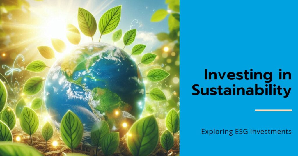 Sustainable and ESG Investments